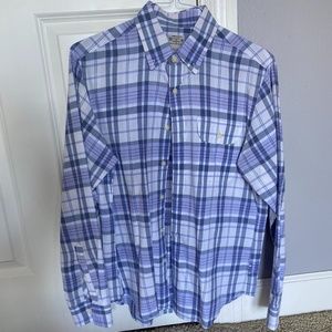 J. Crew Blue Plaid Dress Shirt